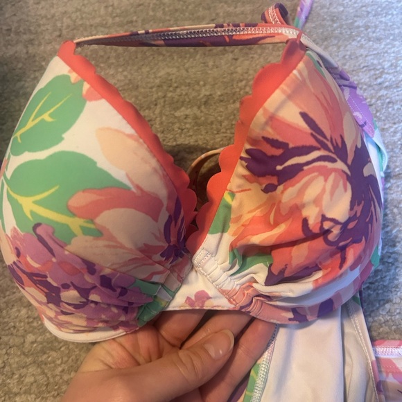 Aerie Multicolor Floral Bikini Bottom - Picture 4 of 5
